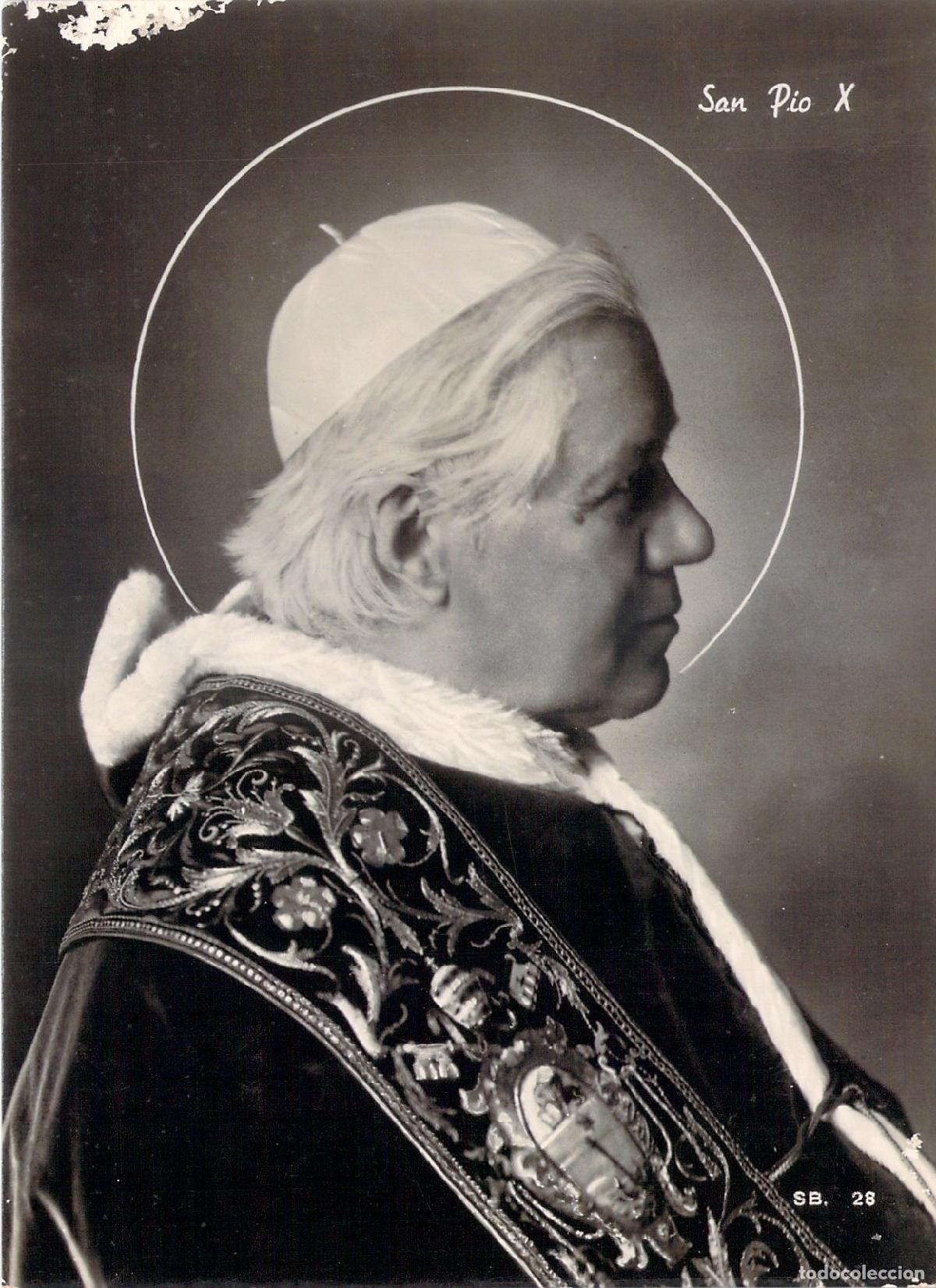 Postales: Postal de San P&iacute;o X Papa