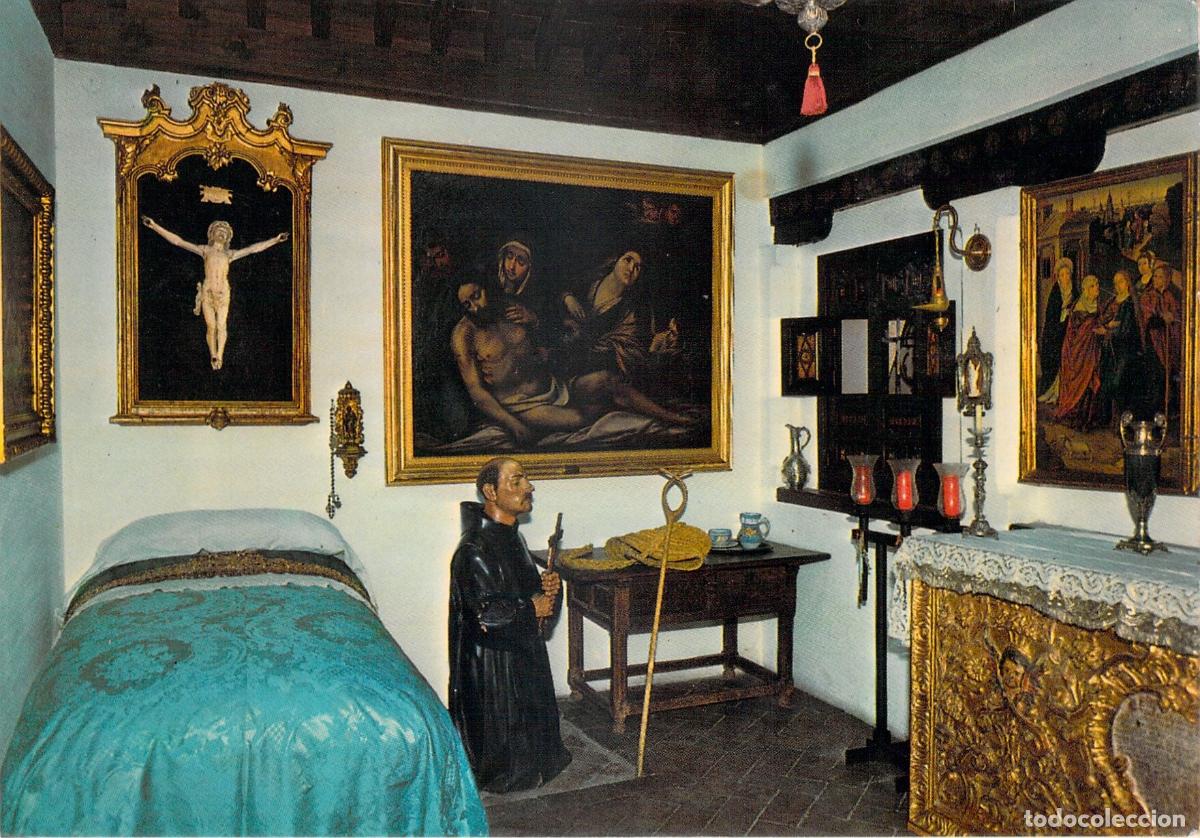 Postales: Postal de la Casa de los Pisa, lugar donde falleci&oacute; San Juan de Dios, Granada