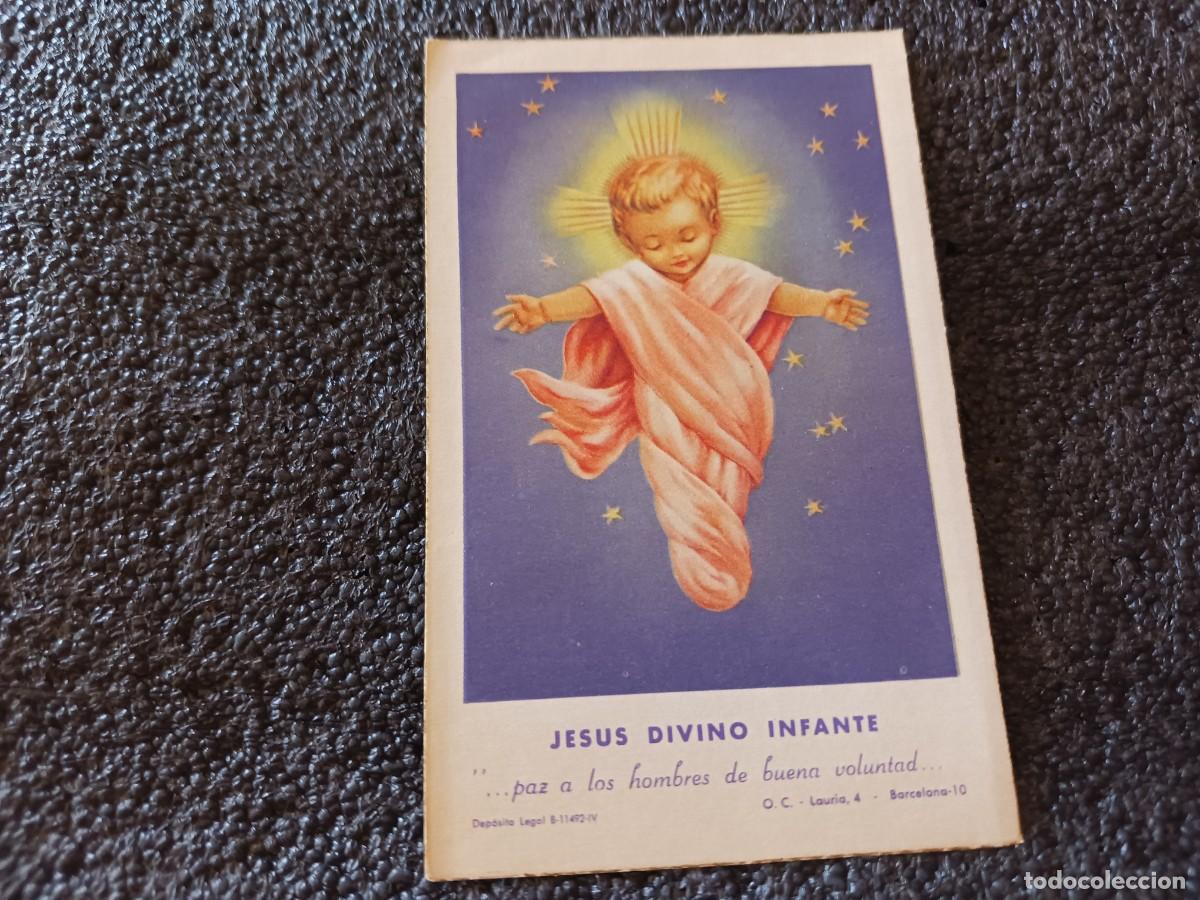 Postales: estampa jesus divino infante