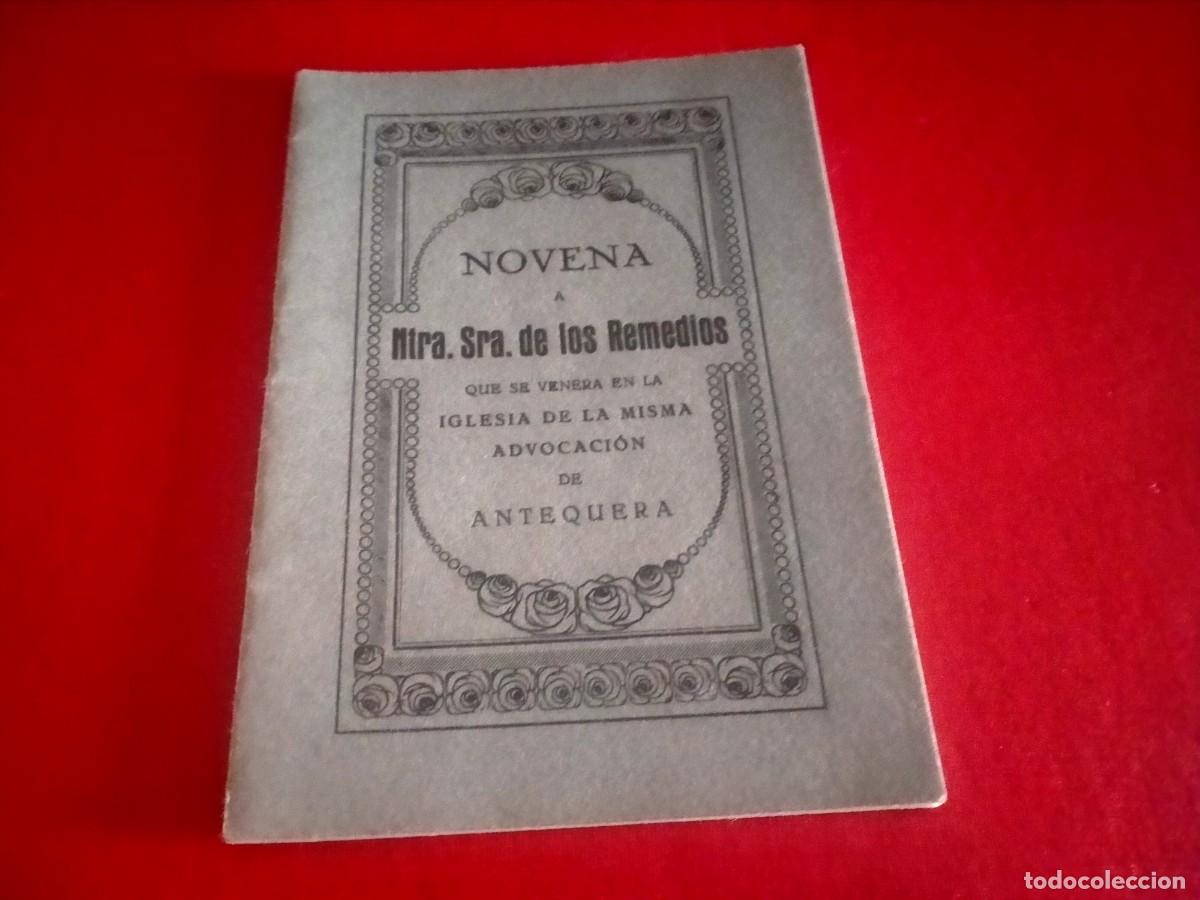 Postales: novena antequera 1933 nuestra se&ntilde;ora de los remedios