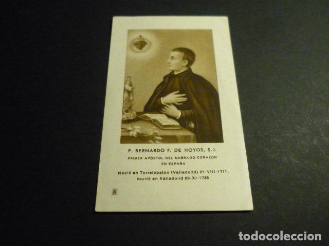 Postales: PADRE BERNARDO F. DE HOYOS SAGRADO CORAZON DE JESUS ANTIGUA ESTAMPA