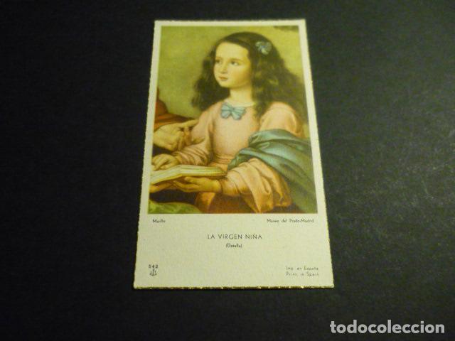 Postales: LA VIRGEN NI&Ntilde;A ANTIGUA ESTAMPA