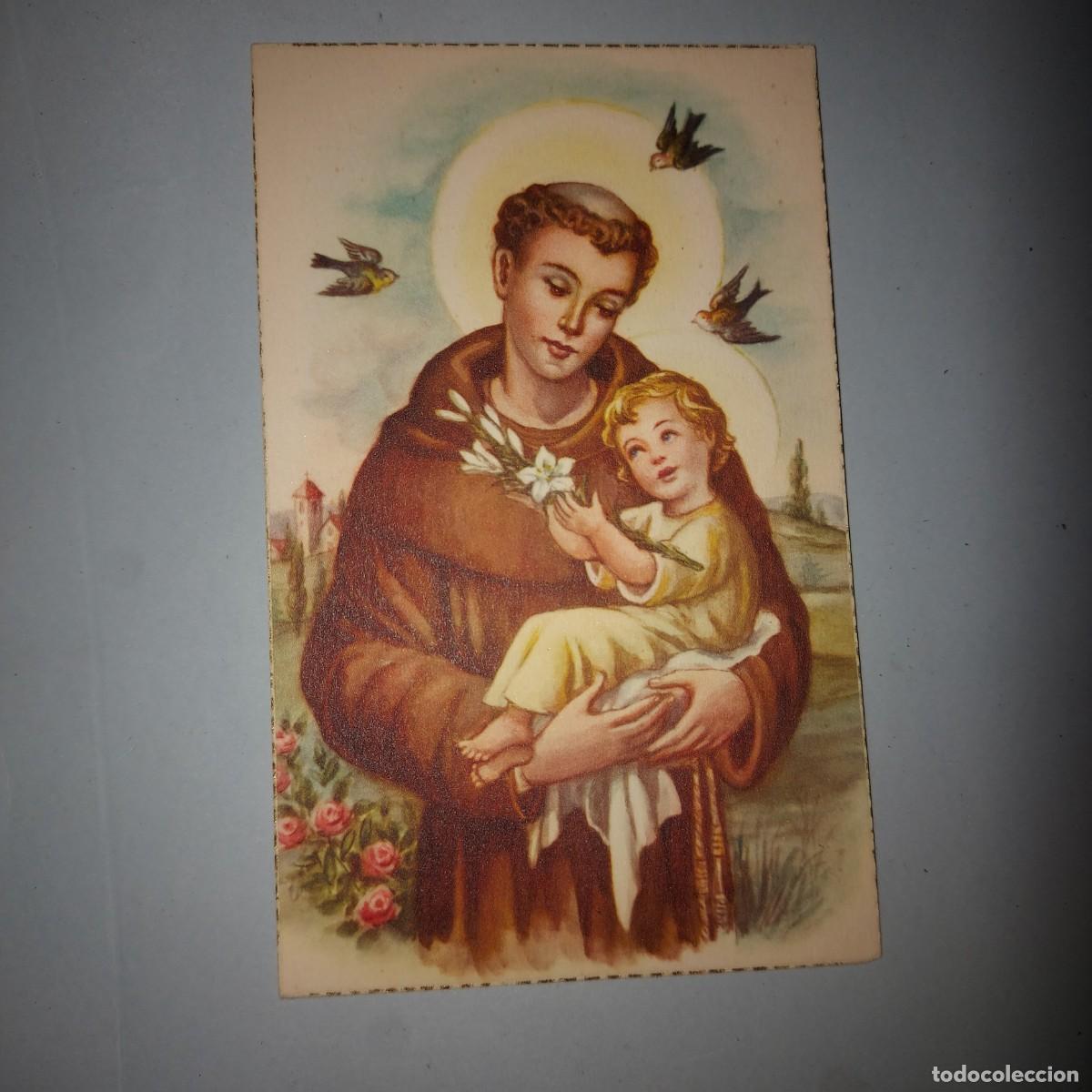 Postales: ESTAMPA RELIGIOSA, SAN ANTONIO DE PADUA