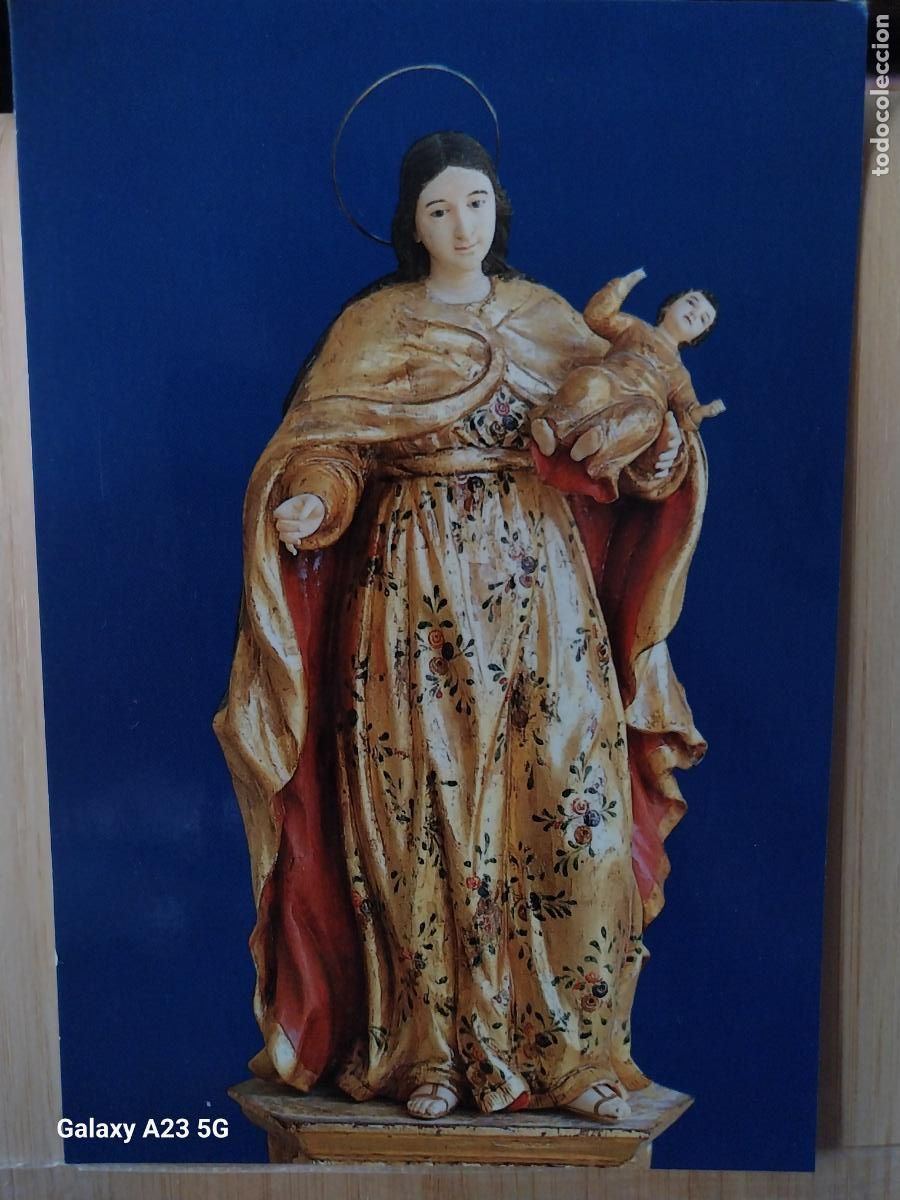 Postales: LARRION VIRGEN NTRA SRA CON NI&Ntilde;O NAVARRA TARJETA ED PAGSA A&Ntilde;O 1986 SC ORIGINAL