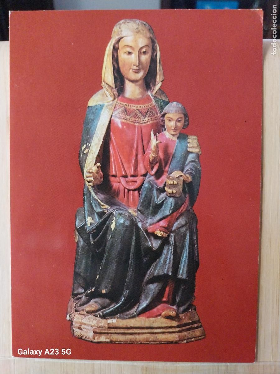 Postales: VIRGEN NTRA SRA DE ZARIQUIETA CON NI&Ntilde;O NAVARRA ED PAGSA 4109 SC ORIGINAL