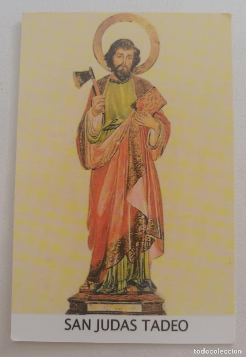 Postales: ESTAMPA SAN JUDAS TADEO - ORACION A SAN JUDAS TADEO (REVERSO)