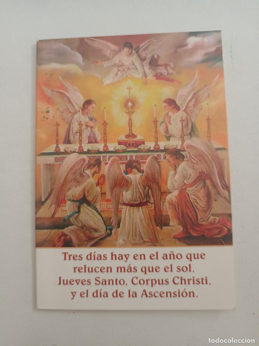 Postales: ESTAMPA DOBLE TRES DIAS HAY EN EL A&Ntilde;O QUE RELUCEN MAS QUE EL SOL. JUEVES SANTO, CORPUS CHRISTI ...