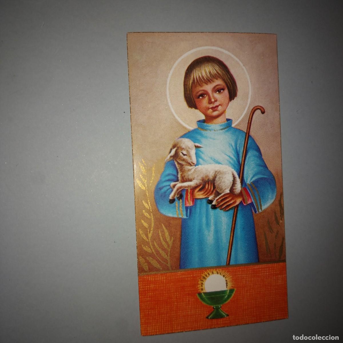 Postales: ESTAMPA RELIGIOSA, RECORDATORIO PRIMERA COMUNION