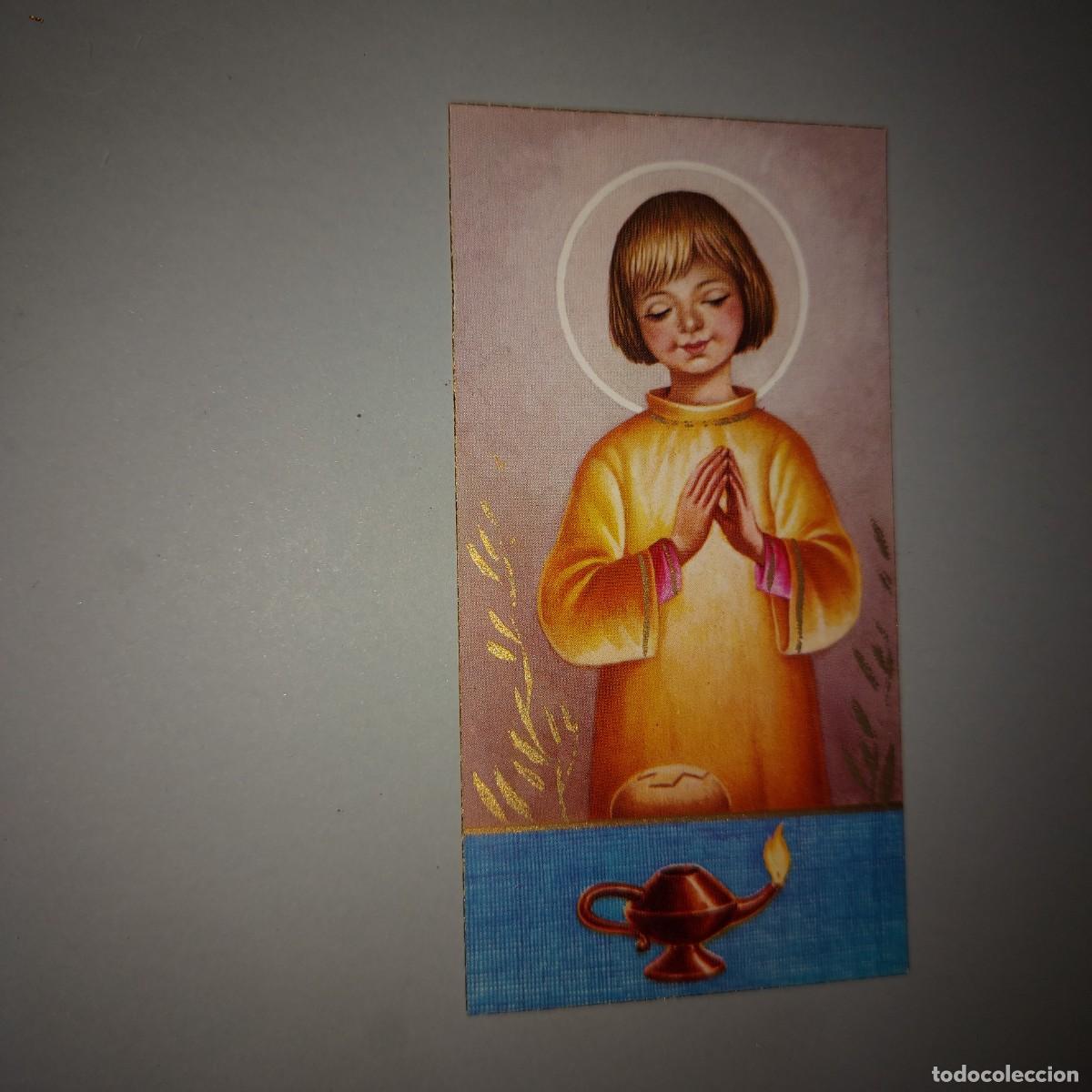 Postales: ESTAMPA RELIGIOSA, RECORDATORIO PRIMERA COMUNION