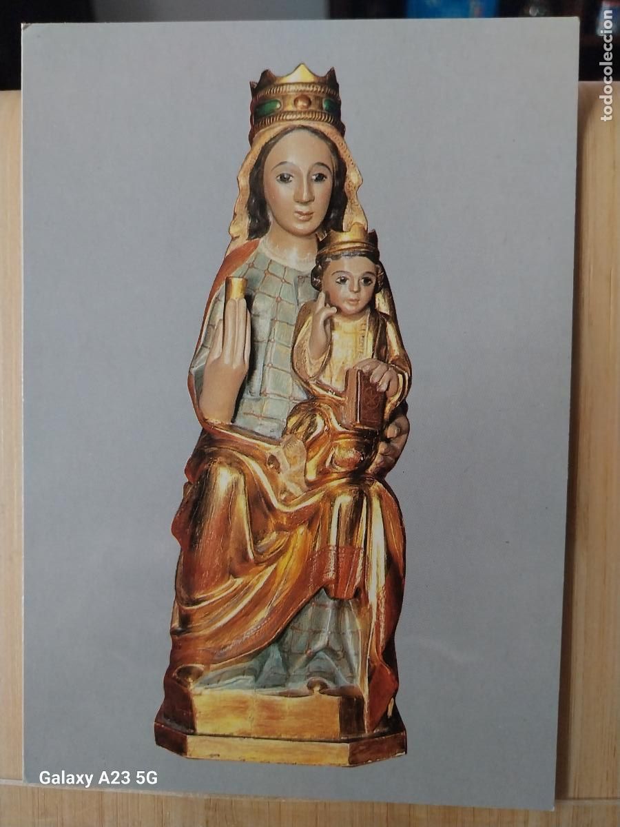 Postales: BURGUI VIRGEN NTRA SRA DEL CASTILLO CON NI&Ntilde;O NAVARRA ED PAGSA 5778 SC ORIGINAL ++