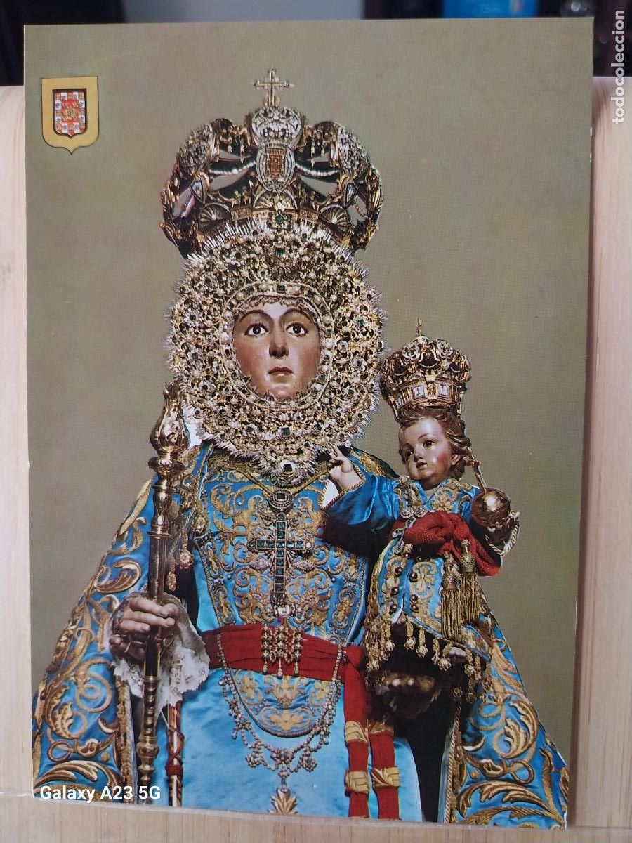 Postales: MURCIA VIRGEN NTRA SRA DE LA FUENSANTA CON NI&Ntilde;O NAVARRA ED FISA 89 SC ORIGINAL