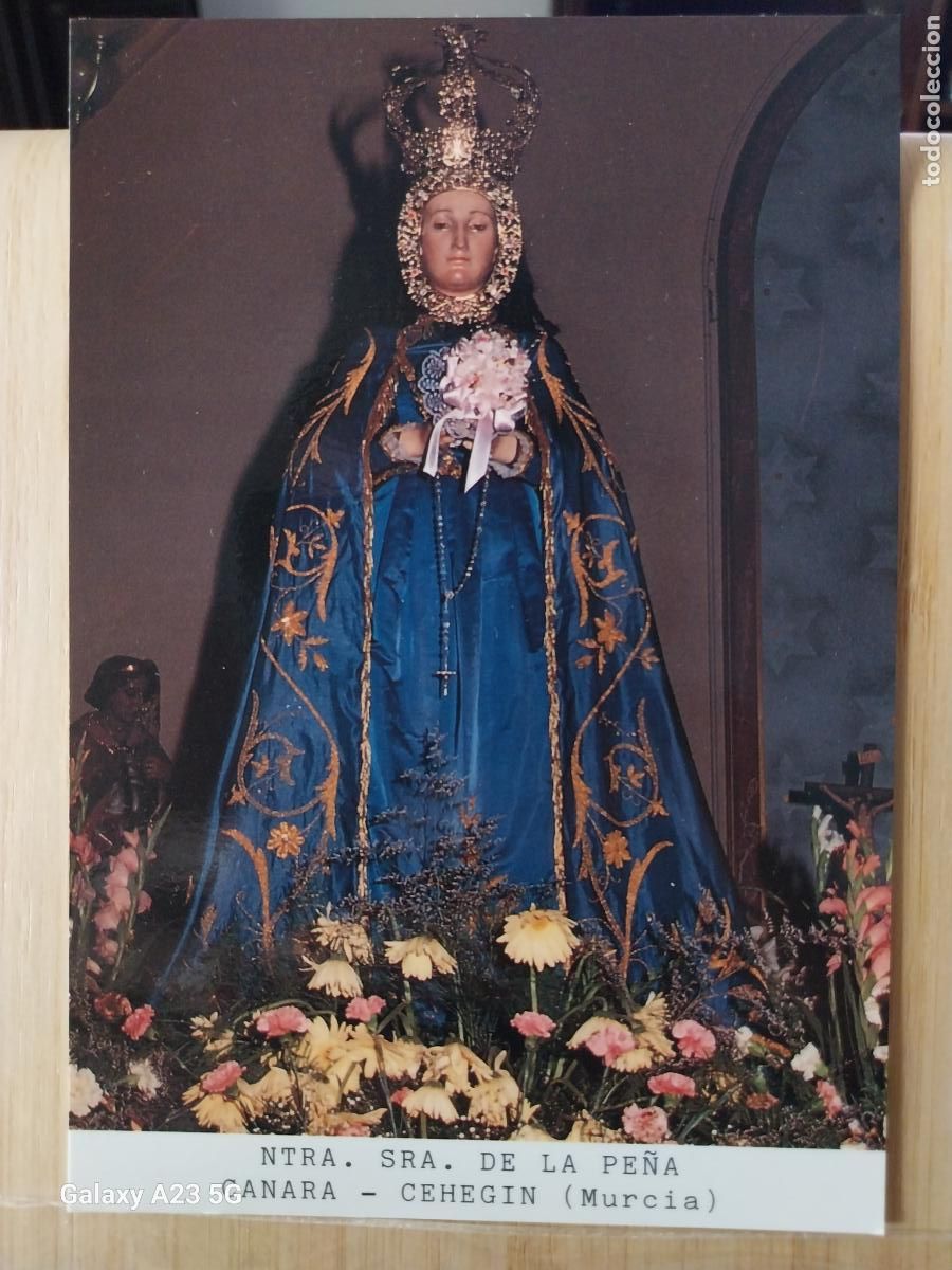 Postales: CANARA CEHEGIN VIRGEN NTRA SRA DE LA PE&Ntilde;A MURCIA ED A.V.E. VISTABELLA