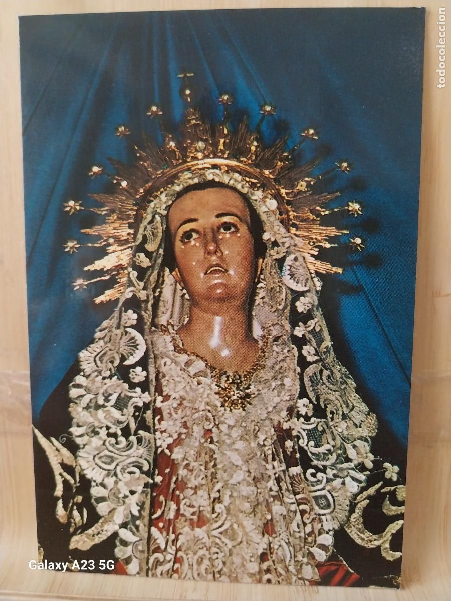 Postales: VIRGEN NTRA SRA DOLOROSA SEMANA SANTA CARTAGENA ED ALCARAZ 10 SC ORIGINAL
