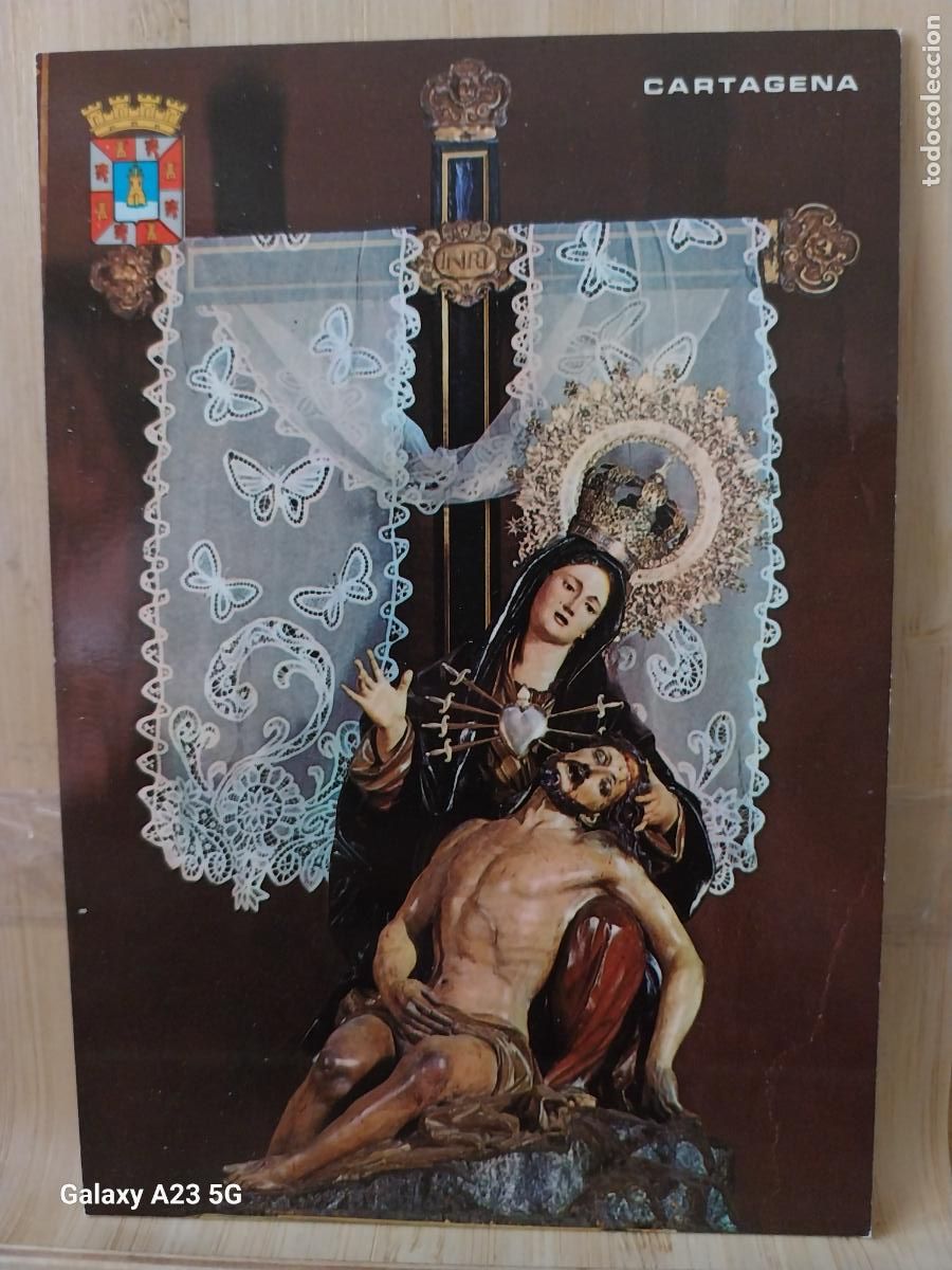 Postales: VIRGEN NTRA SRA DE LA CARIDAD CARTAGENA ED BOYCER 3802 SC ORIGINAL ++