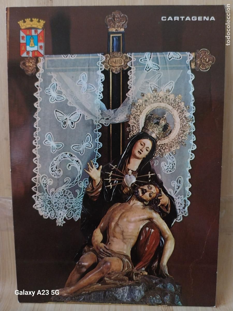 Postales: VIRGEN NTRA SRA DE LA CARIDAD CARTAGENA ED BOYCER 3802 SC ORIGINAL +