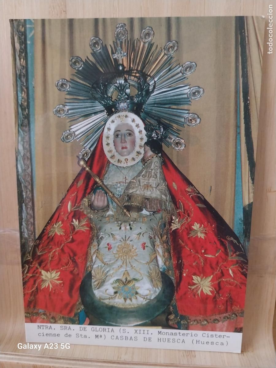 Postales: CASBAS DE HUESCA VIRGEN NTRA SRA DE LA GLORIA HUESCA + ED VISTABELLA SC ORIGINAL