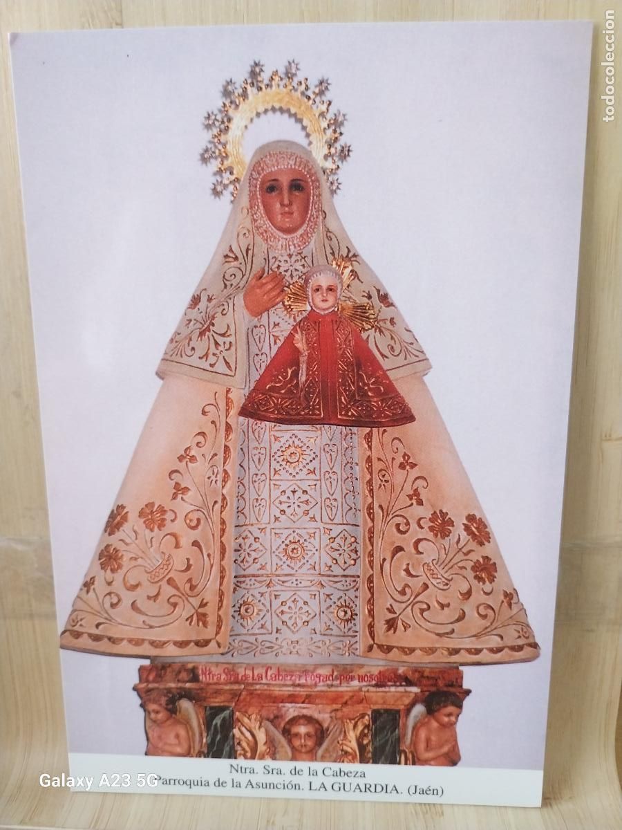 Postales: LA GUARDIA VIRGEN NTRA SRA DE LA CABEZA JAEN TARJETA TAMA&Ntilde;O POSTAL