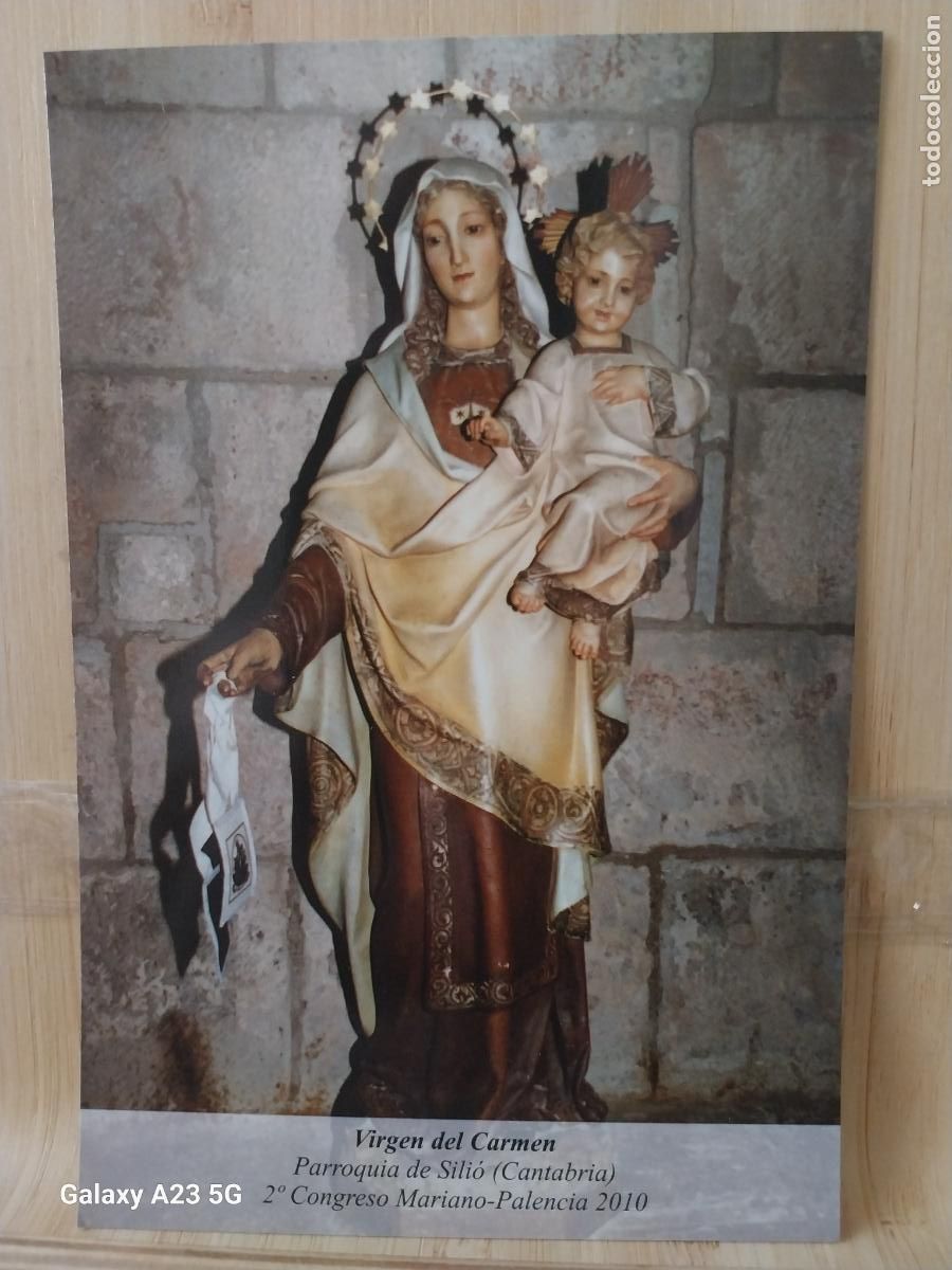 Postales: SILIO VIRGEN NTRA SRA DEL CARMEN CANTABRIA TARJETA TAMA&Ntilde;O POSTAL DORSO BLANCO