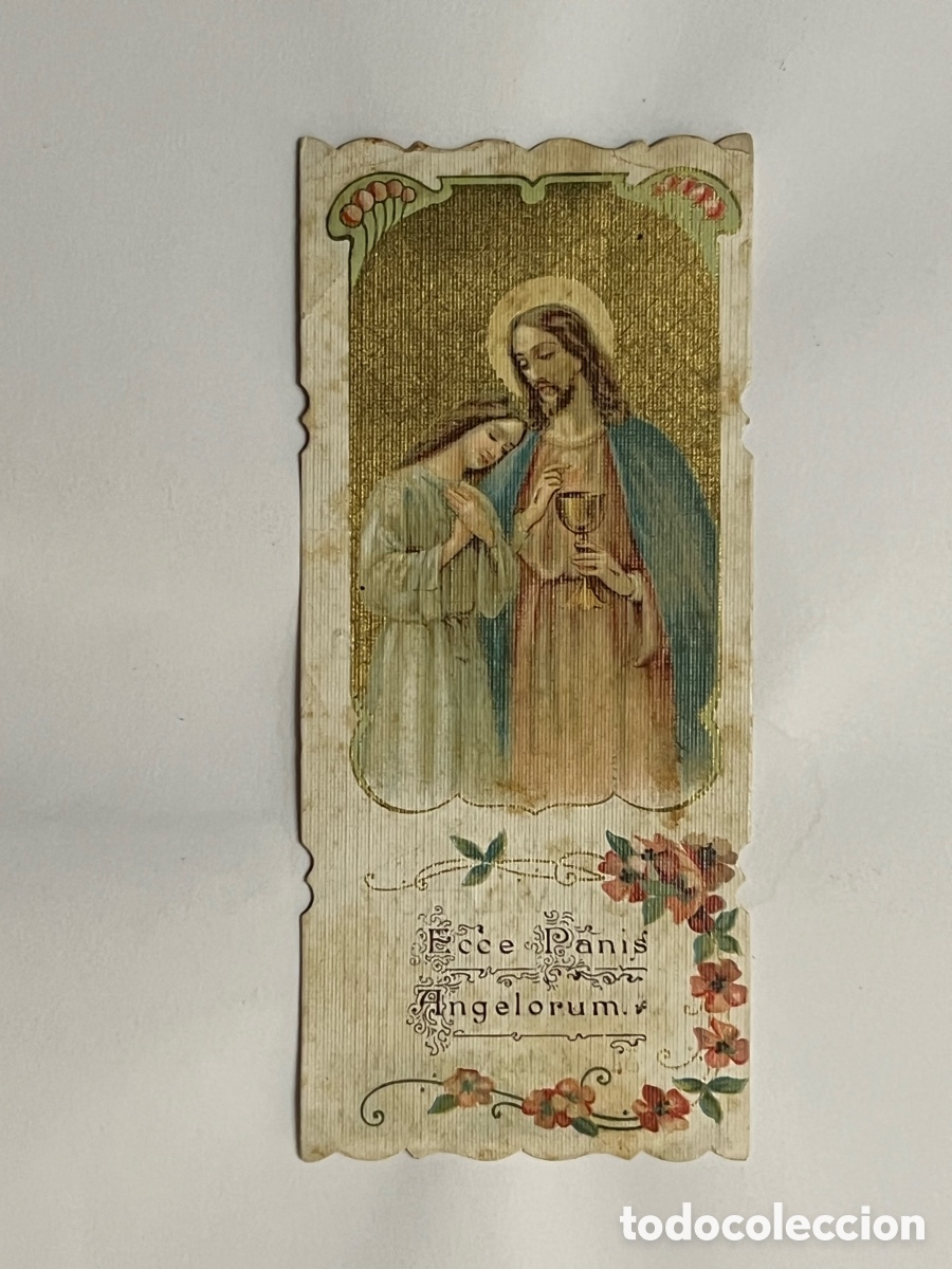Postales: VALENCIA. Recuerdo Primera Comuni&oacute;n IGLESIA PARROQUIAL DE SAN VALERO (a.1925)