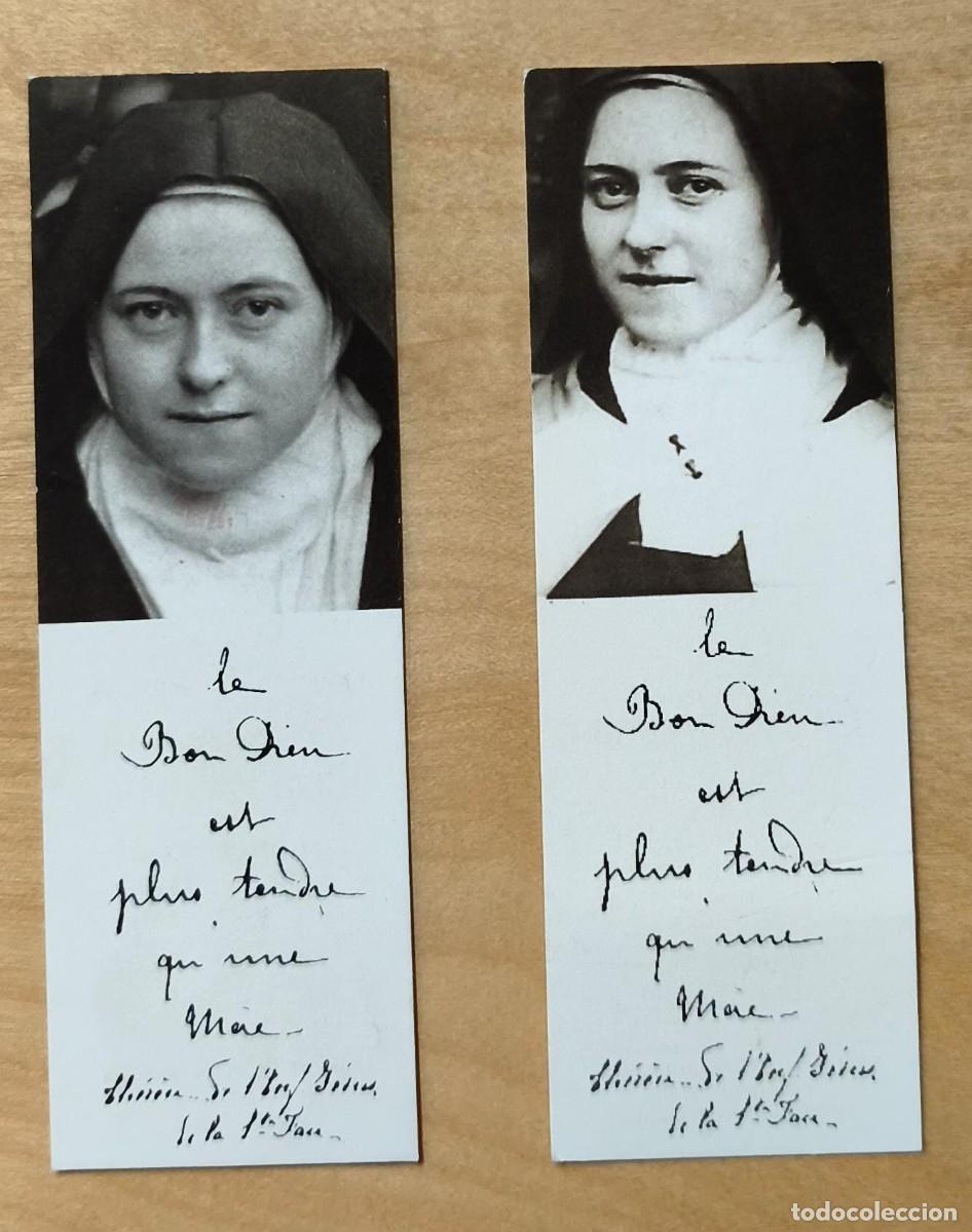 Postales: ES 268 - Lote estampas n 8 y 11 de Santa Teresa del Ni&ntilde;o Jes&uacute;s - Santuario de Santa Teresita Lleida