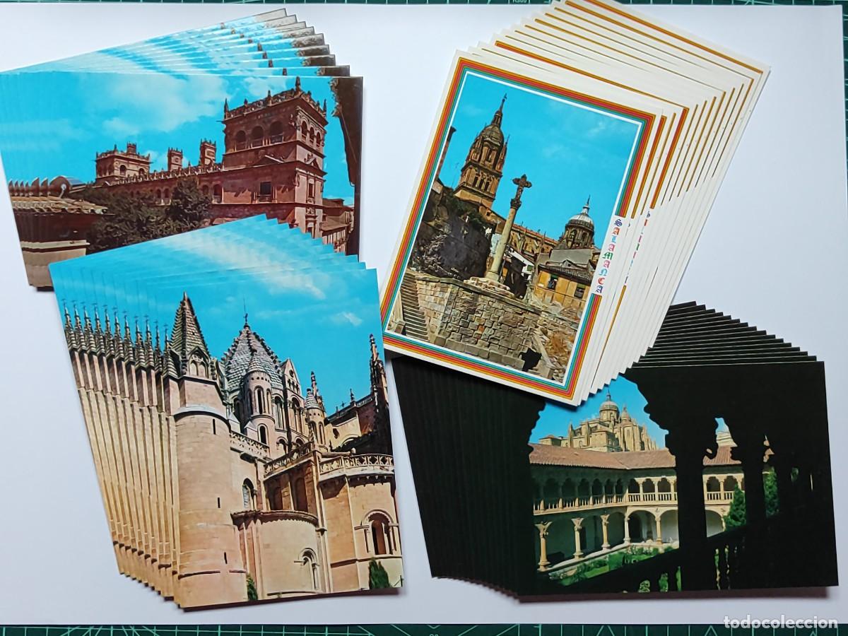 Postales: Lote 48 postales SALAMANCA, 4 MODELOS DIFERENTES. Tarjetas antiguas de ARRIBAS