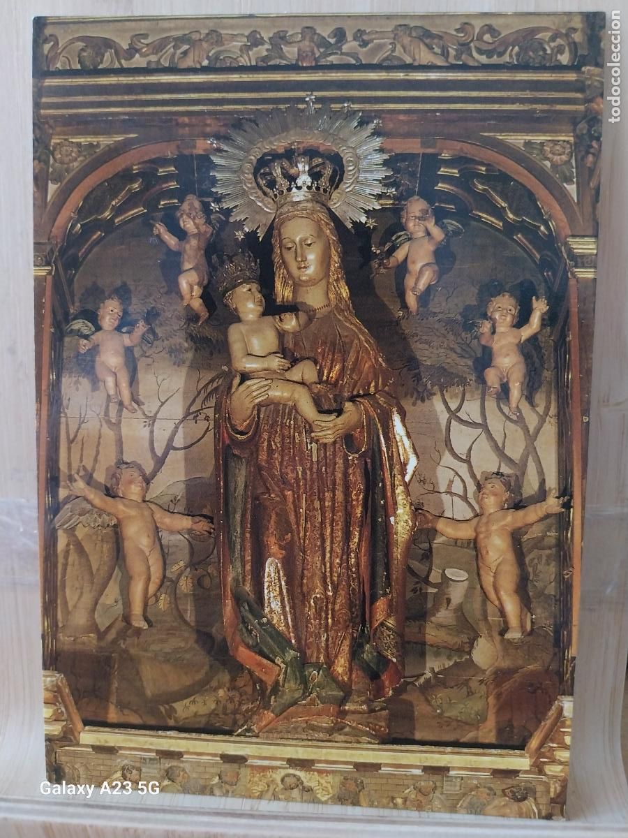 Postales: SASAMON VIRGEN NTRA SRA SANTA MARIA LA REAL BURGOS ED COLON 2 SC ORIGINAL