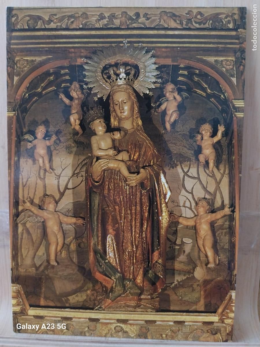 Postales: SASAMON VIRGEN NTRA SRA SANTA MARIA LA REAL BURGOS ED COLON 2 + SC ORIGINAL