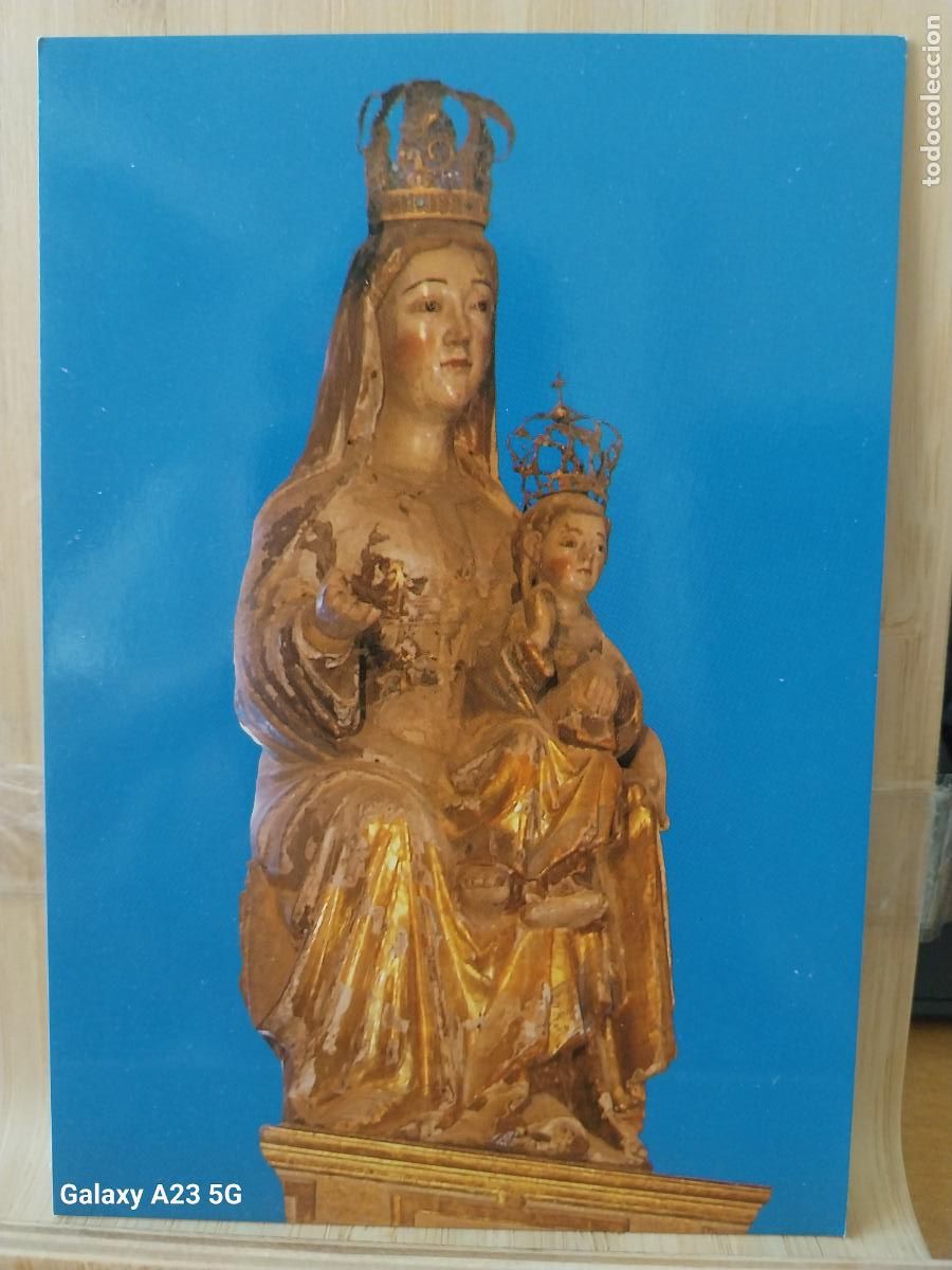 Postales: OLMILLOS DE SASAMON VIRGEN NTRA SRA DE LA ASUNCION BURGOS ED COLON 2 +++ SC ORIGINAL