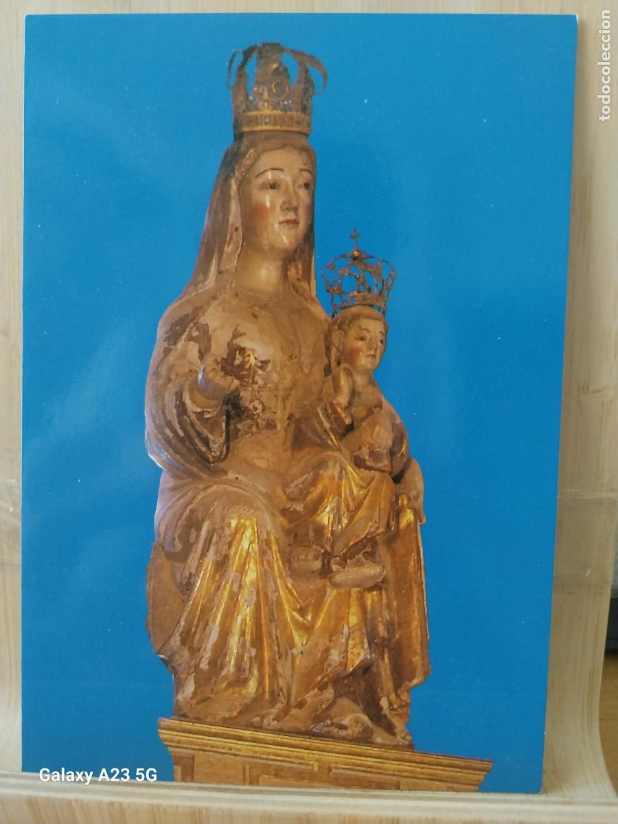 Postales: OLMILLOS DE SASAMON VIRGEN NTRA SRA DE LA ASUNCION BURGOS ED COLON 2 ++ SC ORIGINAL
