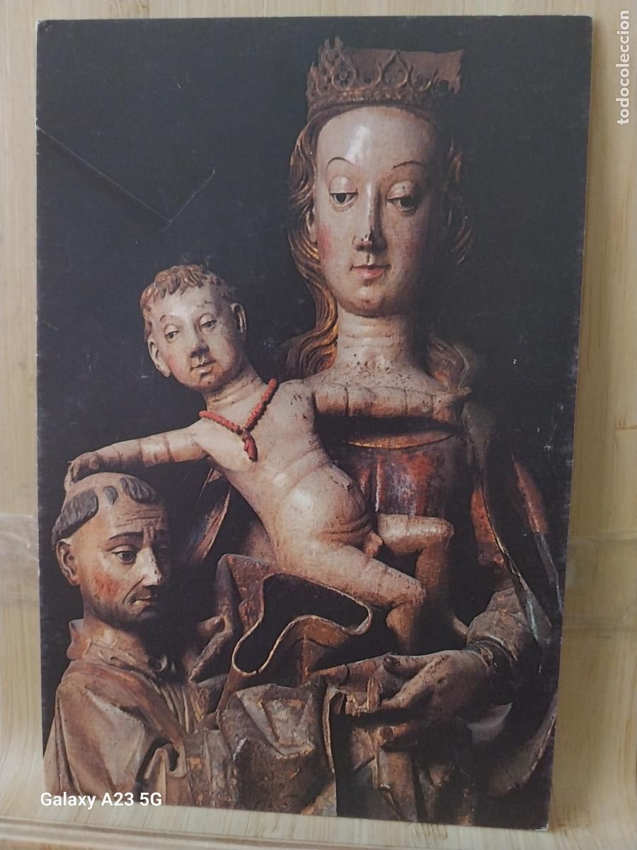 Postales: CASTROJERIZ VIRGEN NTRA SRA CON NI&Ntilde;O SAN ILDEFONSO ED GRAF MONTERREINA SC ORIGINAL