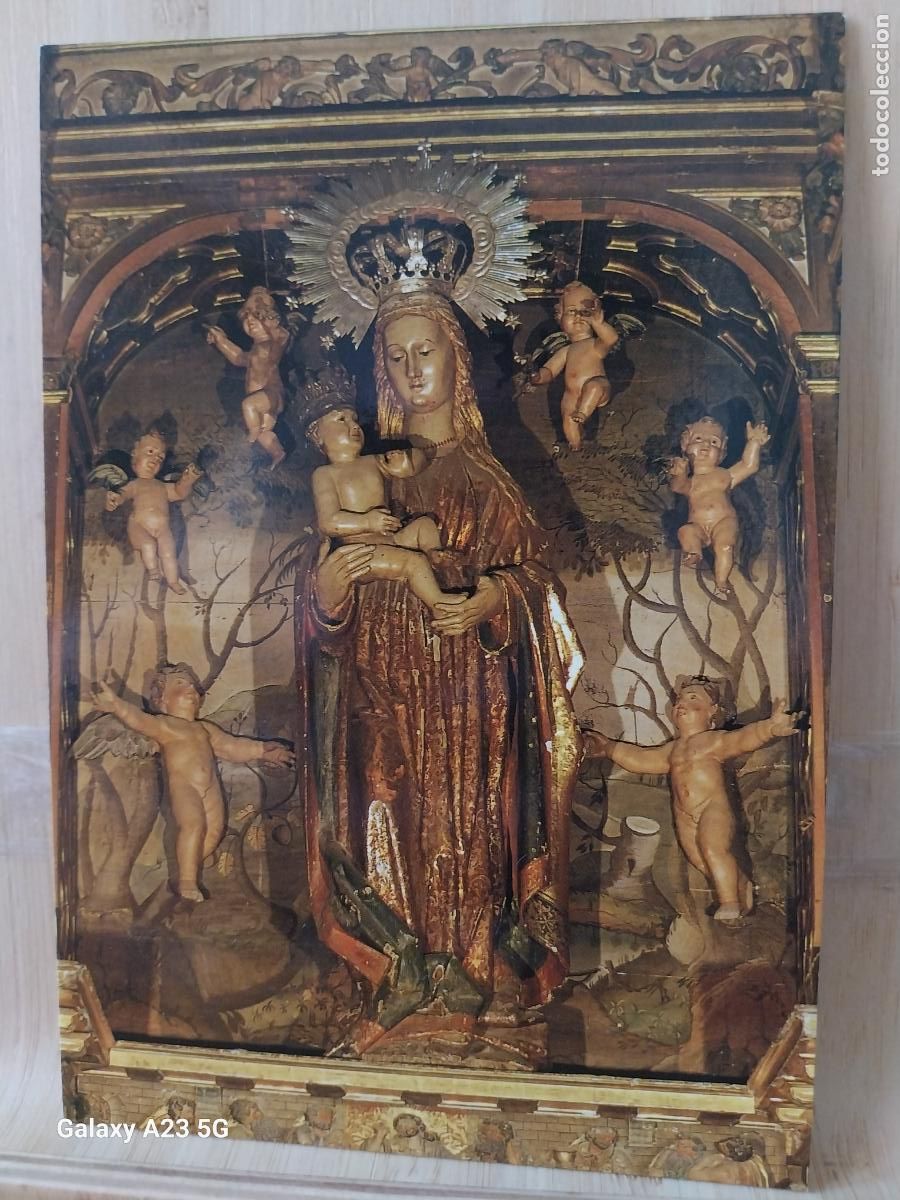 Postales: SASAMON VIRGEN NTRA SRA SANTA MARIA REAL BURGOS ED COLON 2 SC ORIGINAL **