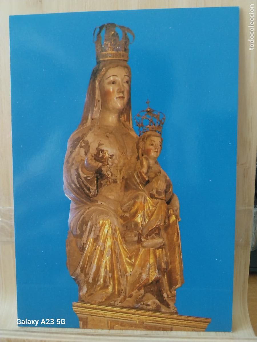Postales: OLMILLOS DE SASAMON VIRGEN NTRA SRA DE LA ASUNCION .... REAL BURGOS ED COLON 2 SC ORIGINAL **