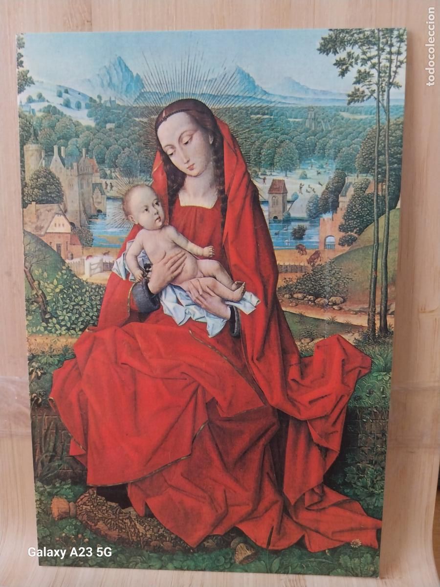 Postales: VIRGEN NTRA SRA CON EL NI&Ntilde;O BURGOS ED MARINO ROYUELA 61 SC ORIGINAL