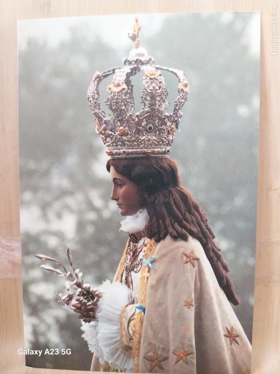 Postales: YECLA VIRGEN NTRA SRA DEL PURISIMA CONCEPCION MURCIA TARJETA DORSO BLANCO TAMA&Ntilde;O POSTAL