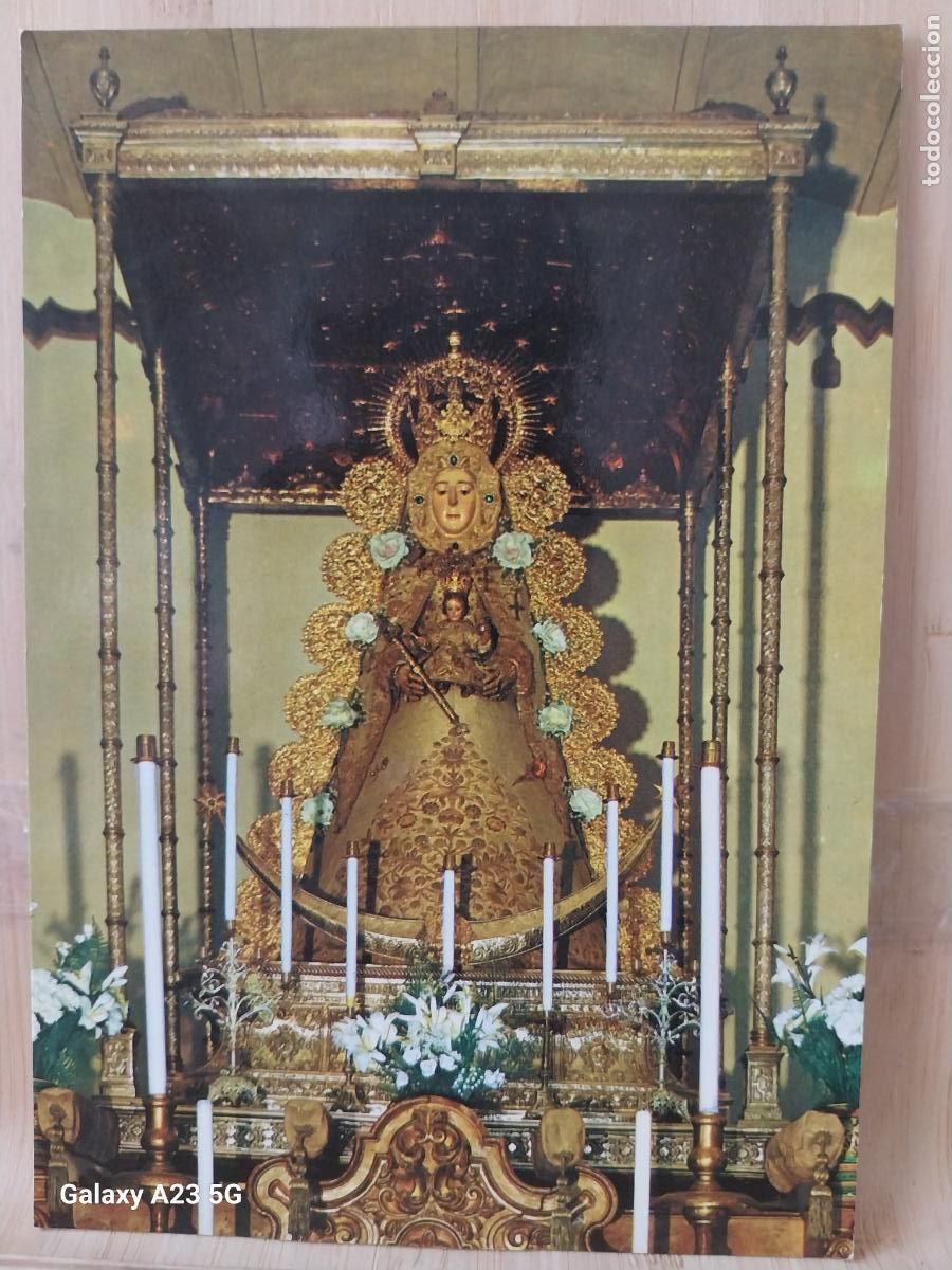 Postales: ALMONTE VIRGEN NTRA SRA DEL ROCIO HUELVA ED ARRIBAS 2001 SC ORIGINAL +-.