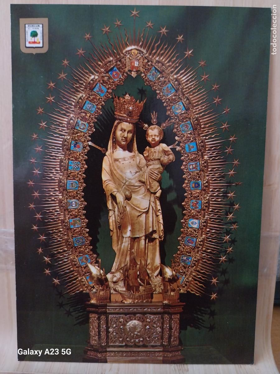 Postales: LA RABIDA VIRGEN NTRA SRA DE LA RABIDA HUELVA ED FISA 1411 SC ORIGINAL