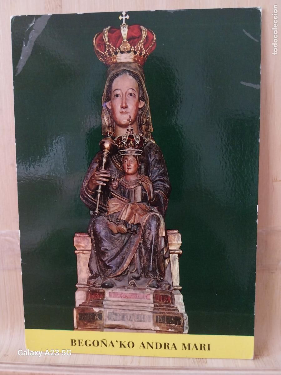 Postales: VIRGEN NTRA SRA DE BEGO&Ntilde;A BILBAO ED OYARZABAL MATEO 2 SC ORIGINAL