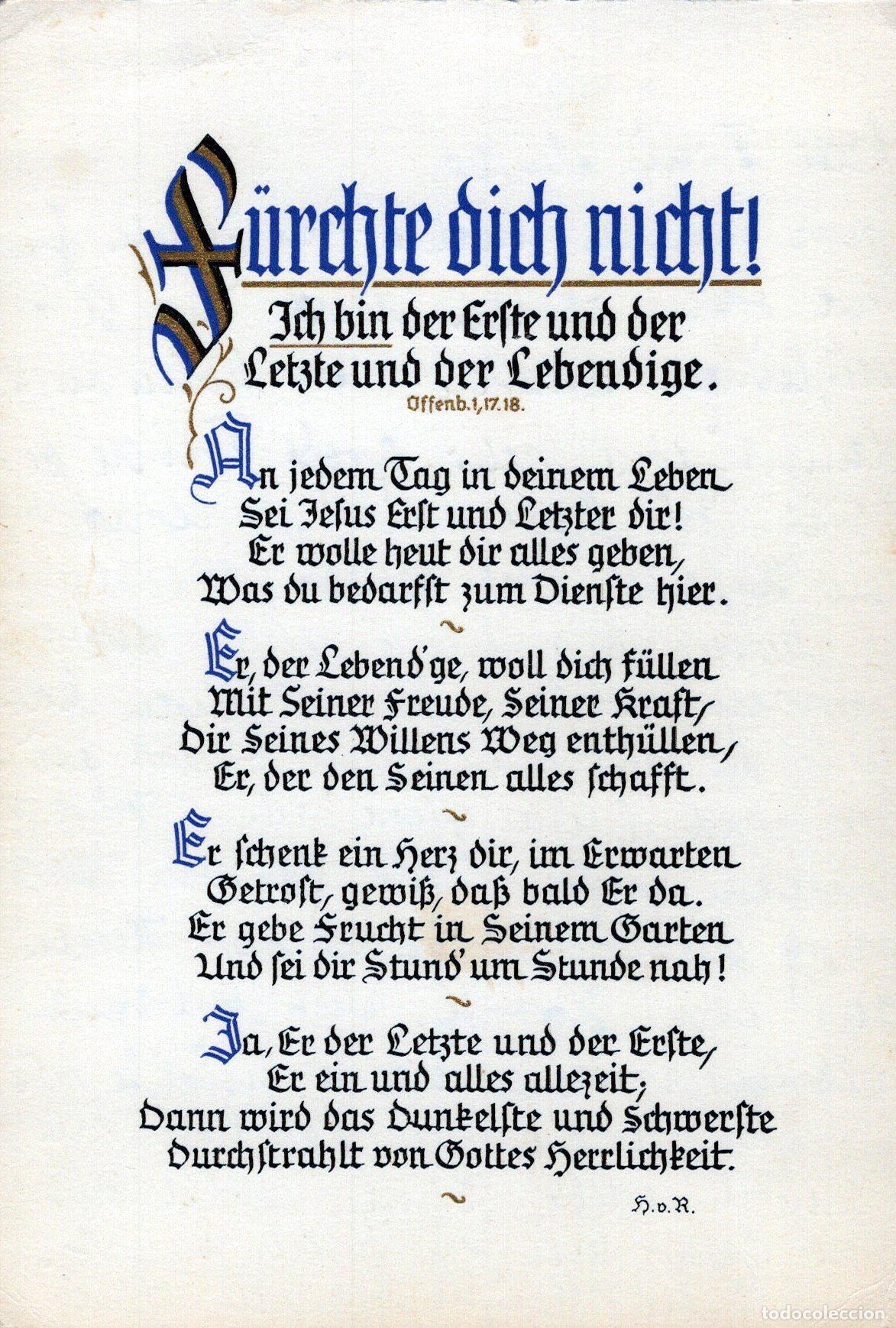 Postales: Topics Christianity German Scripture Card *YBB816 - Foto 3