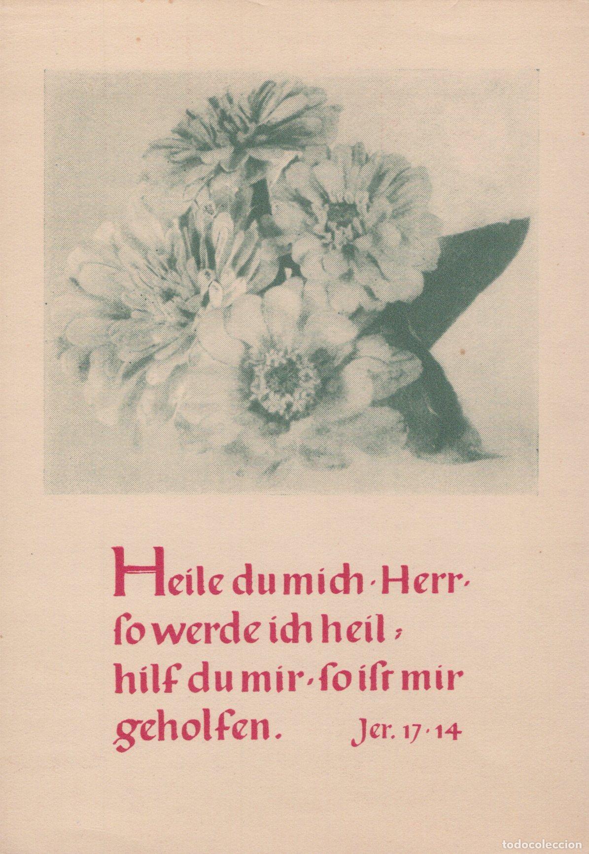 Postales: Germany Heile Du Mich Herr So Werde Ich Heil Hilf Du Mir So Ist Unposted *YBB853