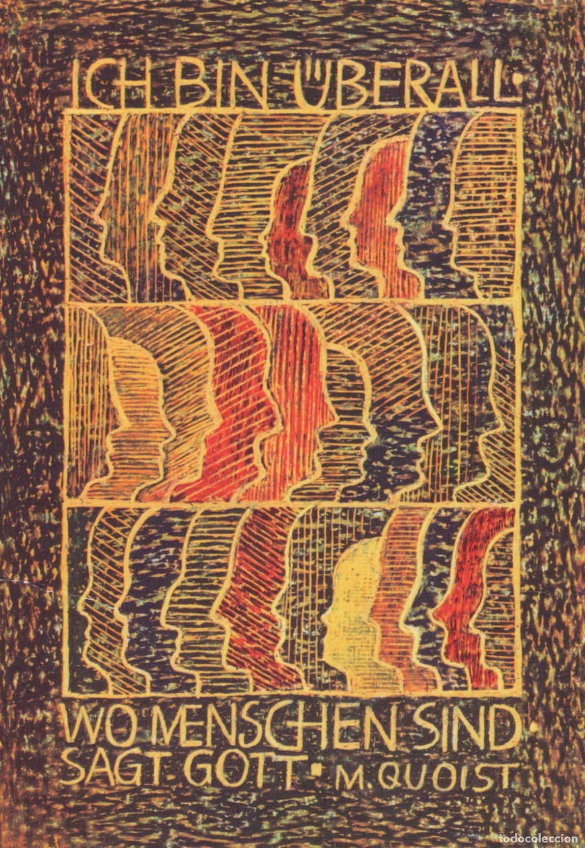 Postales: Topics Christianity German God Quote Abstract Art *YBB839