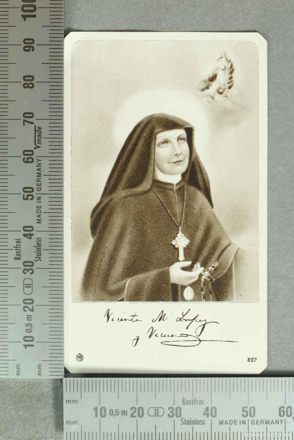 Postales: ESTAMPA. BEATA Vicenta Mar&iacute;a L&oacute;pez de Vicu&ntilde;a