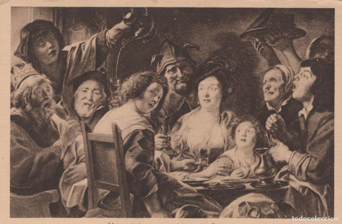 Postales: Topics Christianity Jan Steen The Feast Of Saint Nicholas Unposted *YBC378