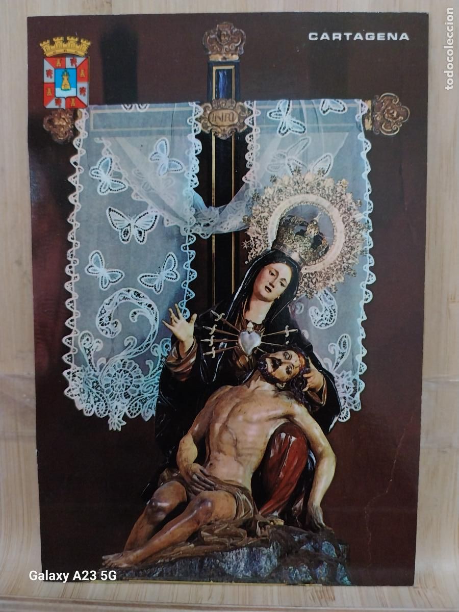 Postales: VIRGEN NTRA SRA DE LA CARIDAD CARTAGENA MURCIA ED BOYCER 3802 SC ORIGINAL ..-