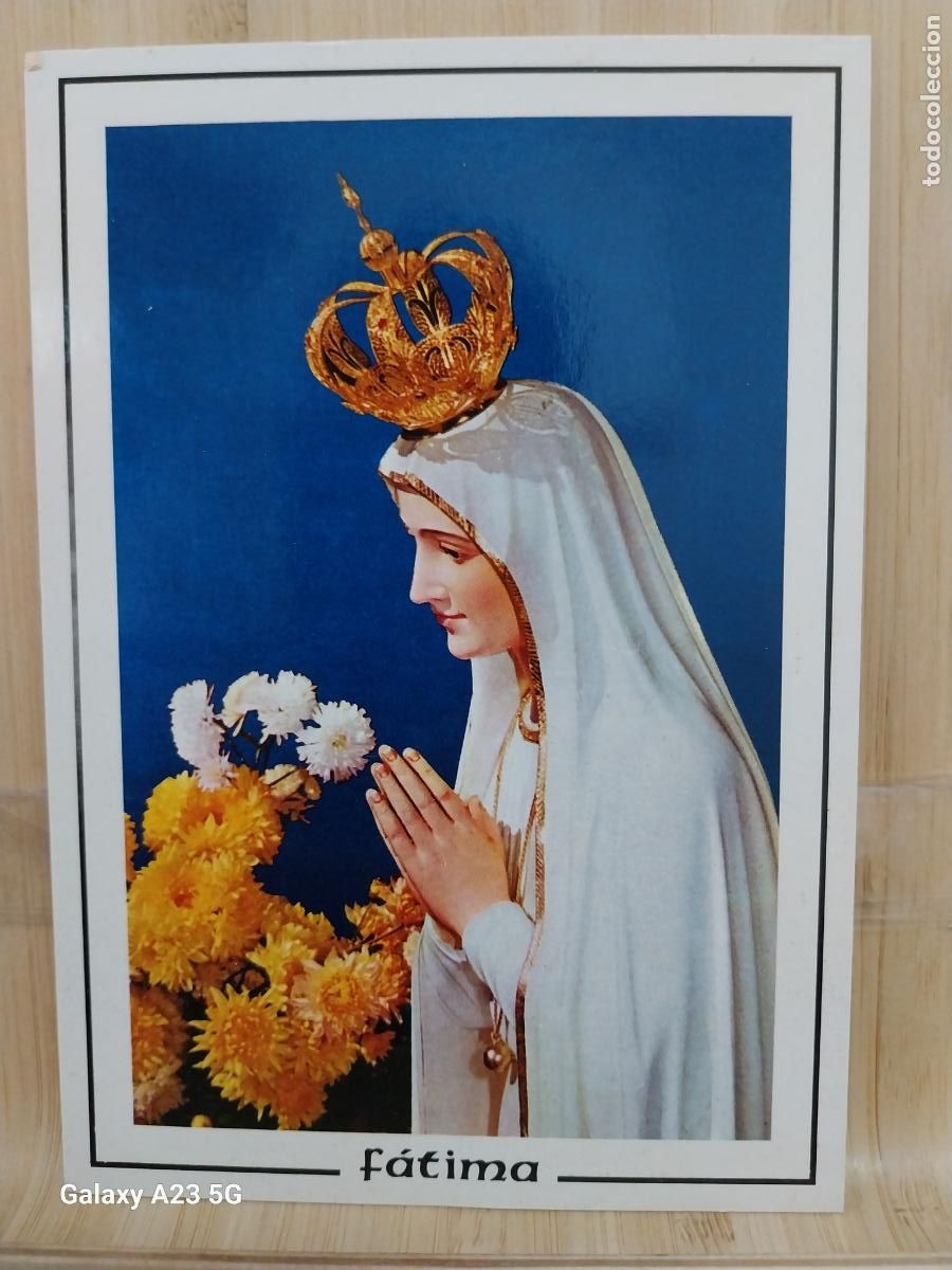 Postales: VIRGEN NTRA SRA FATIMA PORTUGAL ED LITO NACIONAL SC ORIGINAL