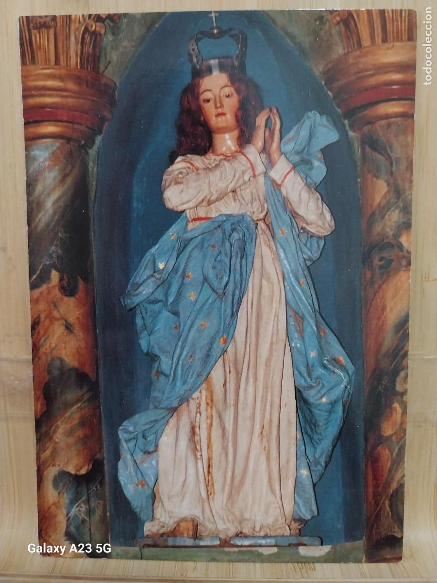 Postales: VIRGEN NTRA SRA INMACULADA SAN CARLOS SALTA ARGENTINA ED FISA SC ORIGINAL