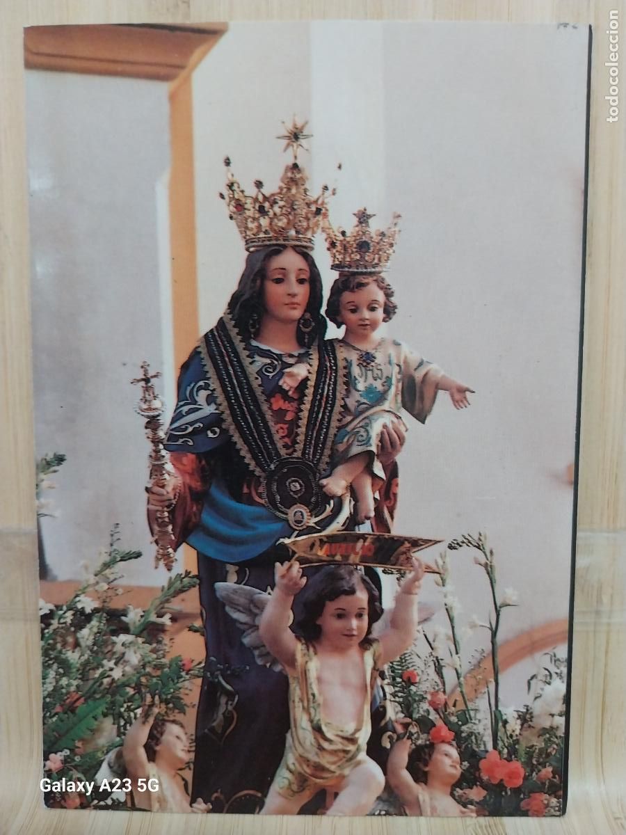 Postales: VIRGEN NTRA SRA MARIA AUXILIADORA CALLAO PERU ED POSTAL N&ordm; 4 SC ORIGINAL
