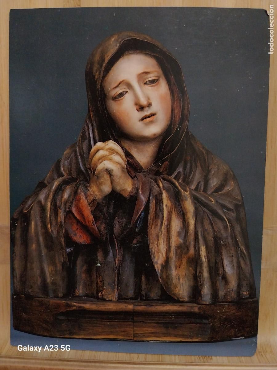 Postales: VIRGEN NTRA SRA DOLOROSA SAN PEDRO LIMA PERU TARJETA TAMA&Ntilde;O POSTAL VINTAGE