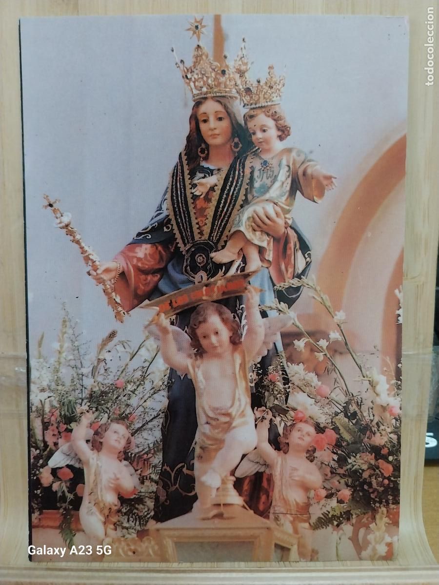 Postales: VIRGEN NTRA SRA MARIA AUXILIADORA CALLAO PERU TARJETA 03 TAMA&Ntilde;O POSTAL VINTAGE