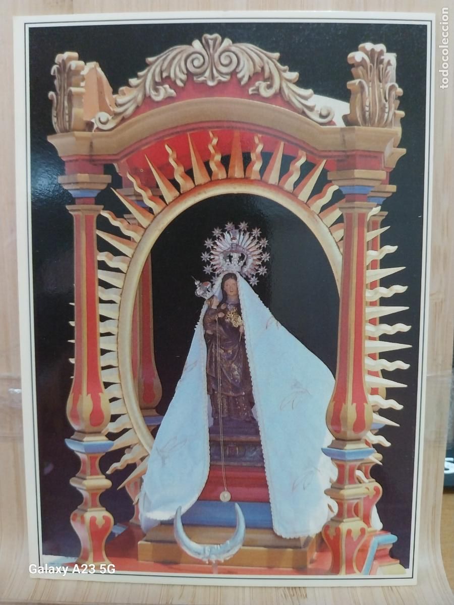 Postales: VIRGEN NTRA SRA DE GUADALUPE GOMERA CANARIAS ED LA GOMERA 168 SC ORIGINAL