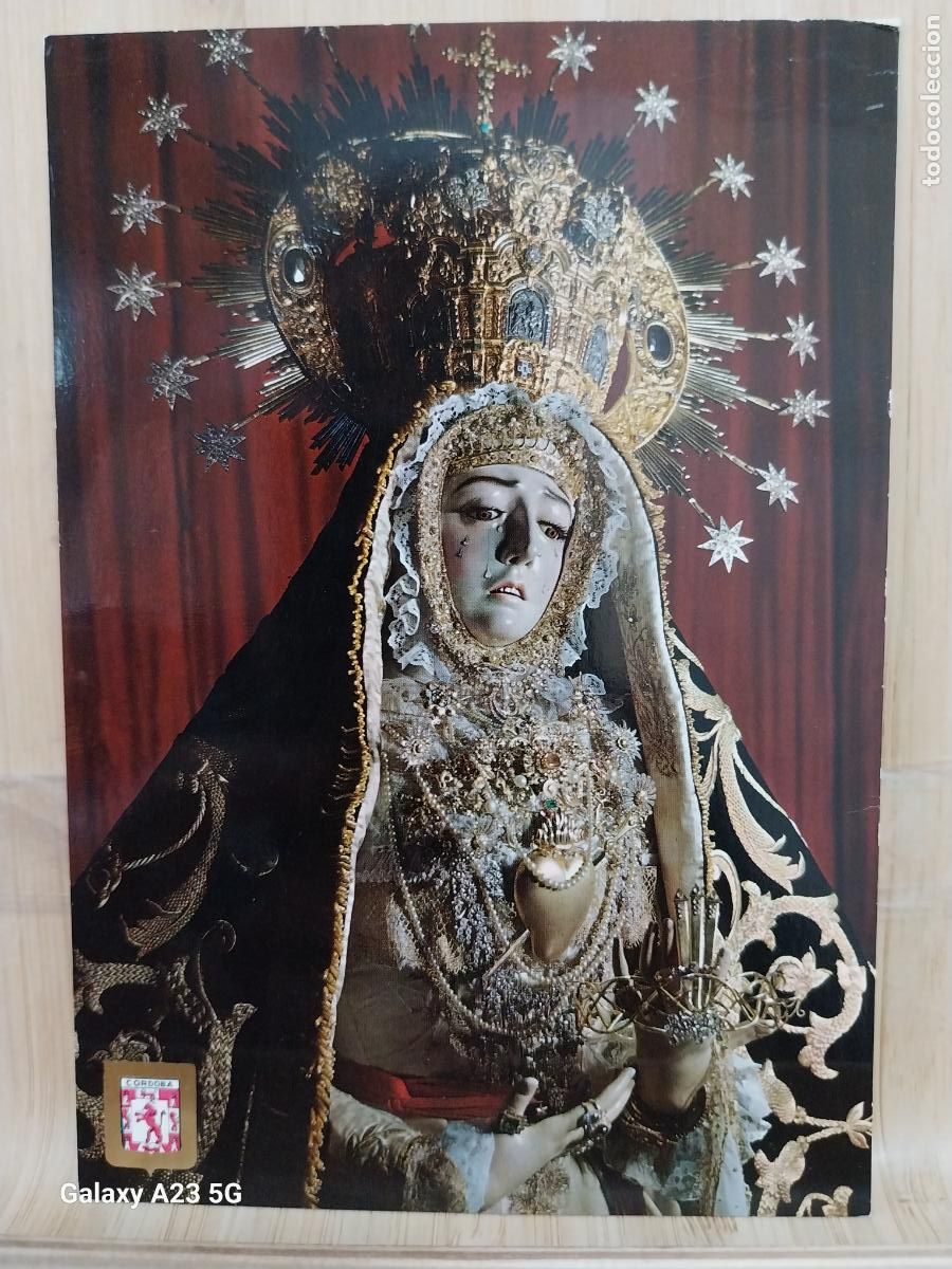 Postales: VIRGEN NTRA SRA DE LOS DOLORES C&Oacute;RDOBA ED FISA 881 SC ORIGINAL